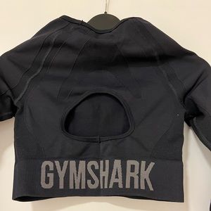 Gymshark Long Sleeve Athletic Crop Top